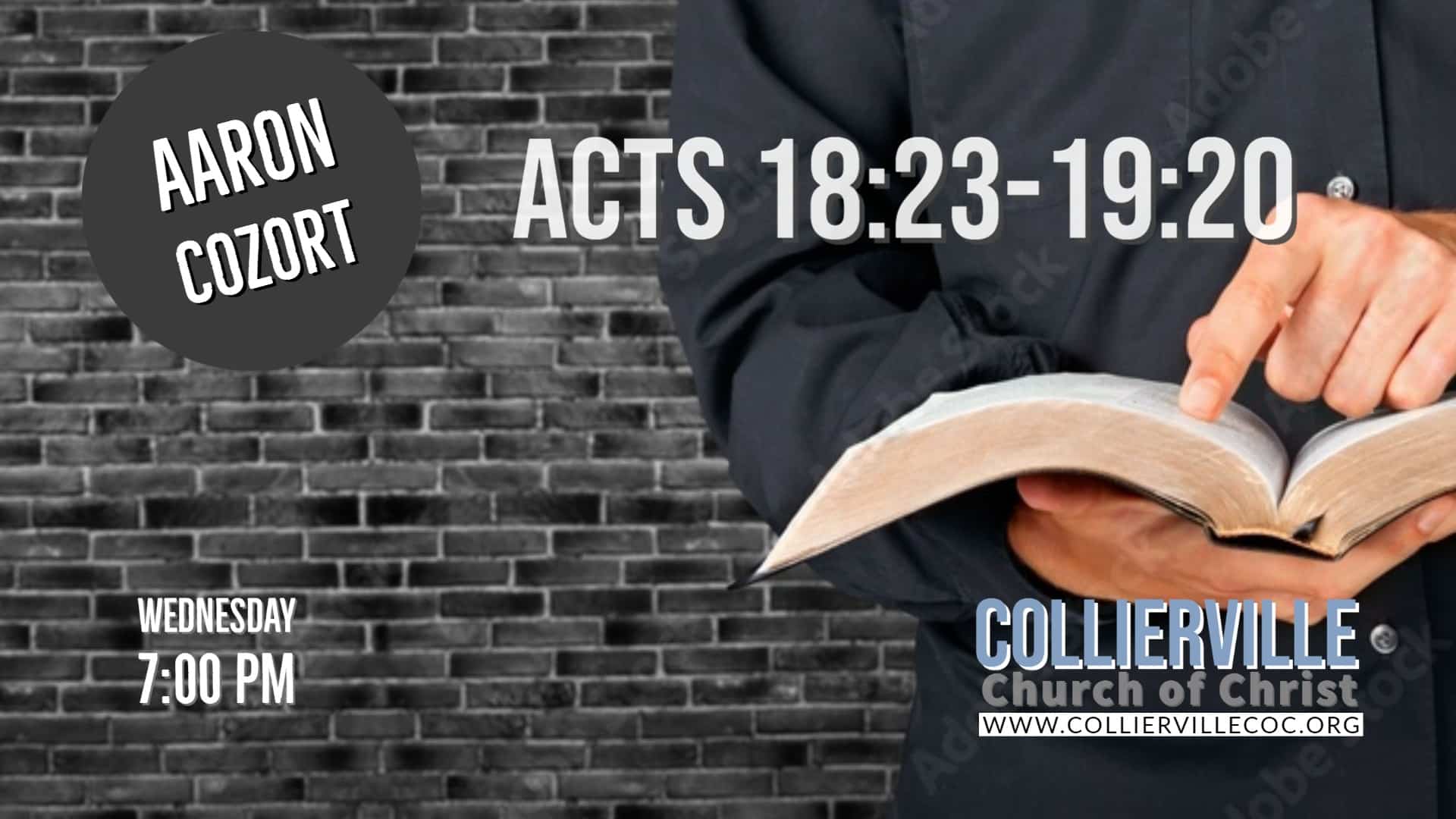Featured image for “12-29-2021 – Live Stream – Acts 18:23-19:20 (Class)”