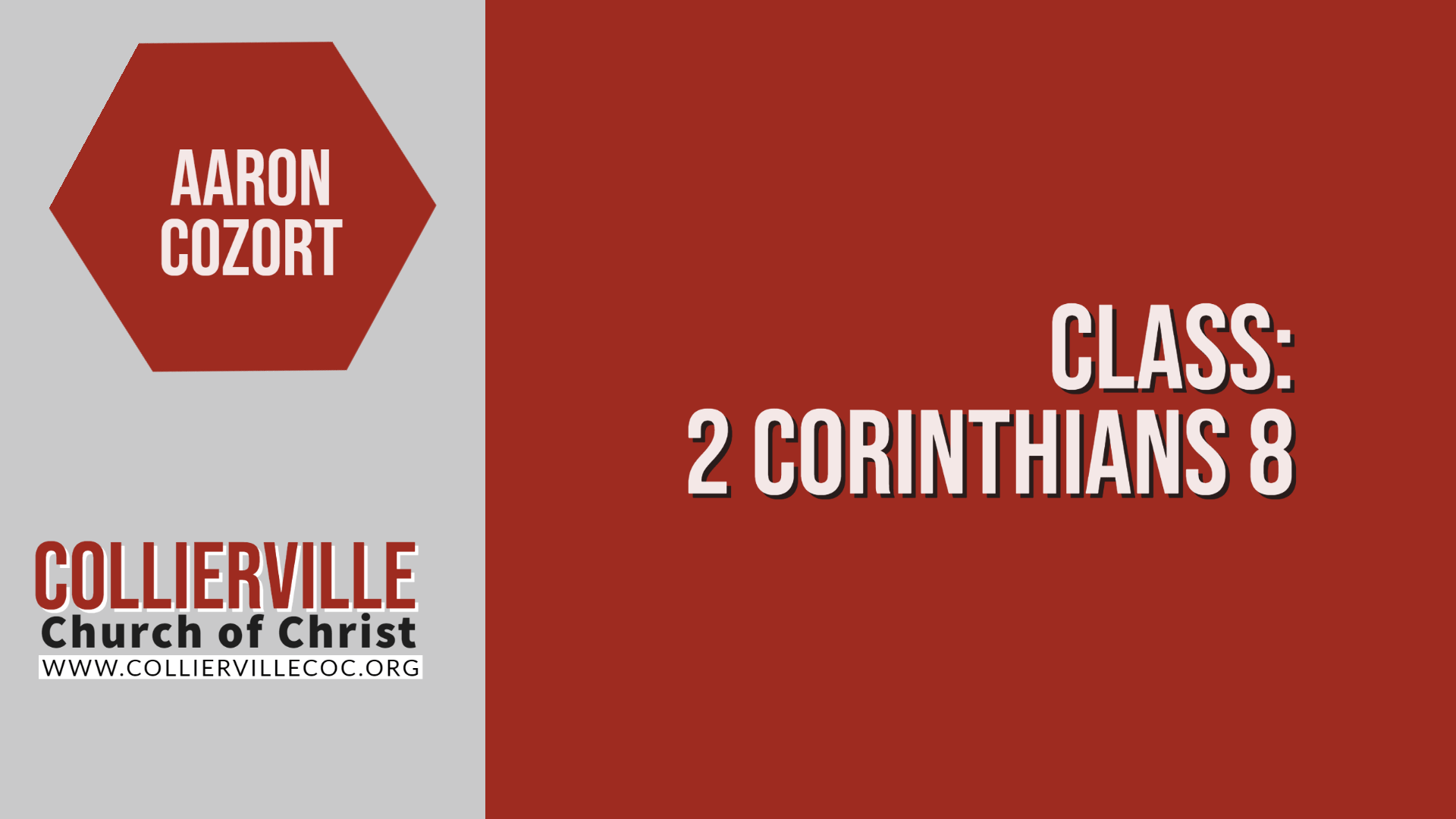 Featured image for “03-30-2022 – Live Stream – 2 Corinthians 8 – (Wed. Class)”