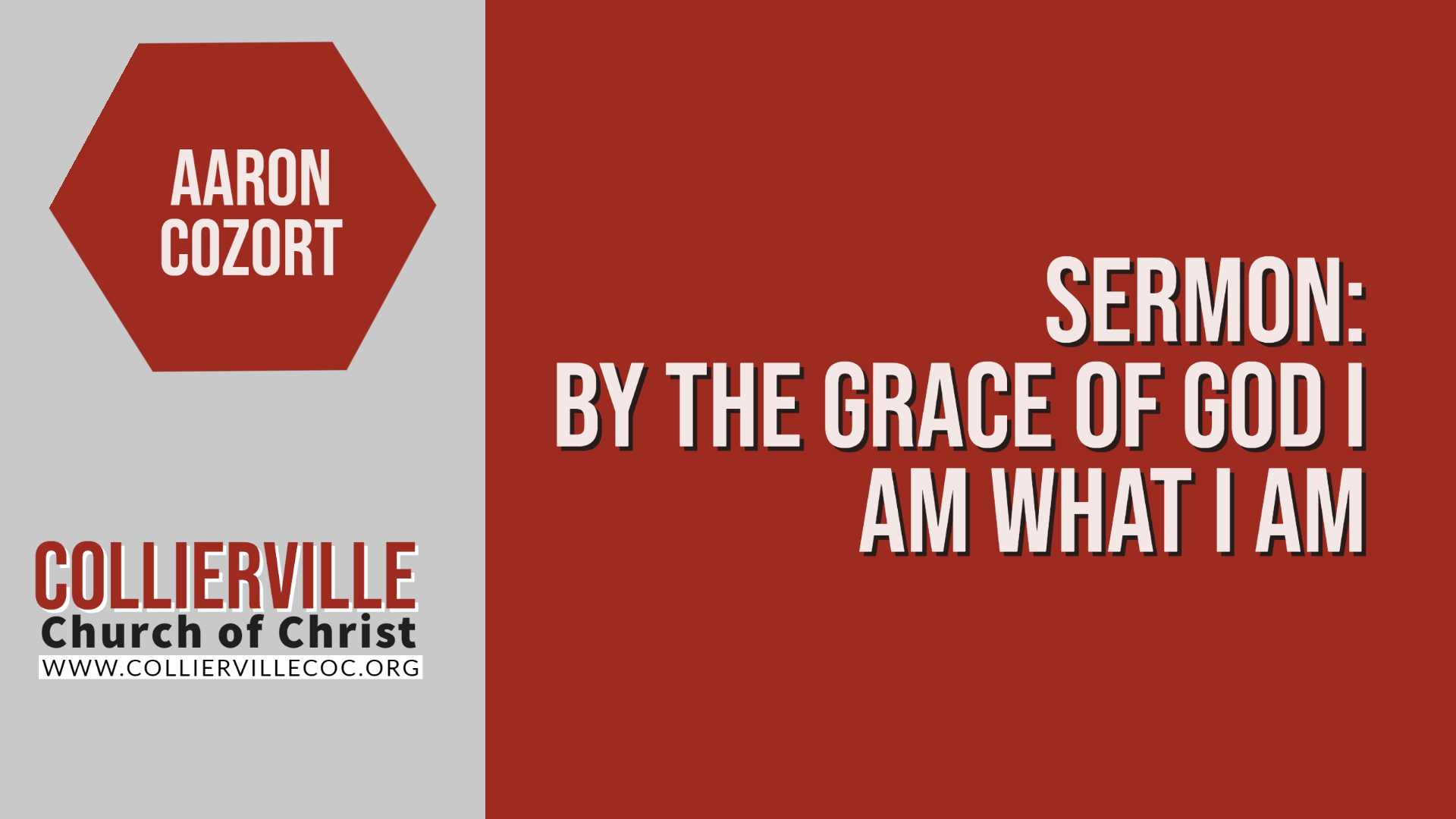 Featured image for “04-17-2022 – Live Stream – By the Grace of God I Am What I Am – (PM Sermon)”