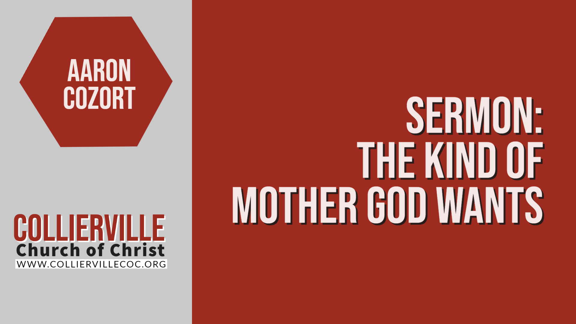 Featured image for “05-08-2022 – Live Stream – The Kind of Mother God Wants Is A Mother Who Prepares Her Children – (PM Sermon)”