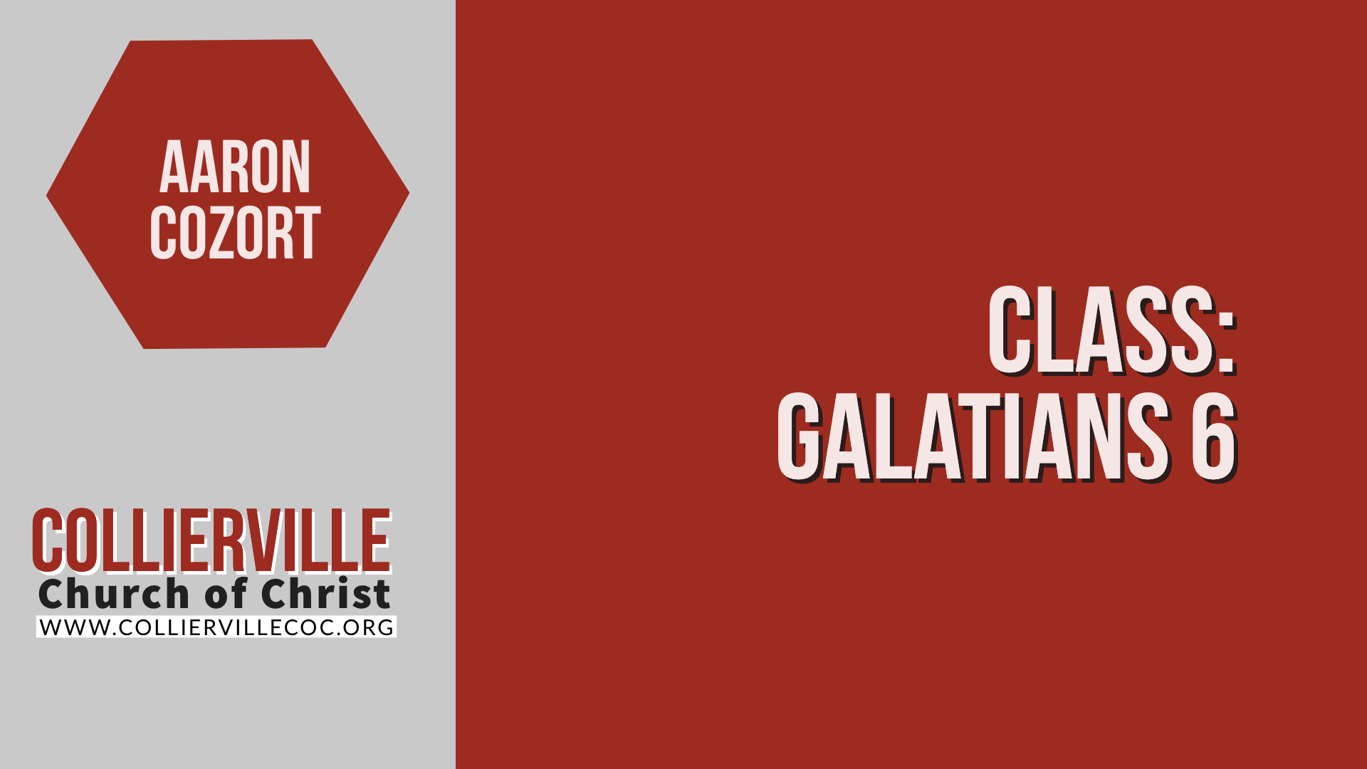 Featured image for “05-11-2022 – Live Stream – Galatians 6 (Wed. Class)”