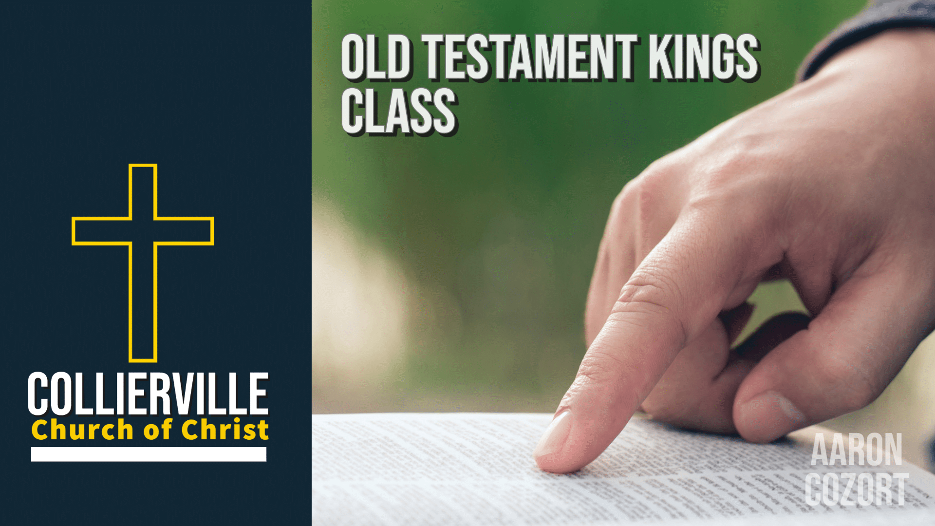 Featured image for “03-29-2023 – Old Testament Kings (Wed. Class)”