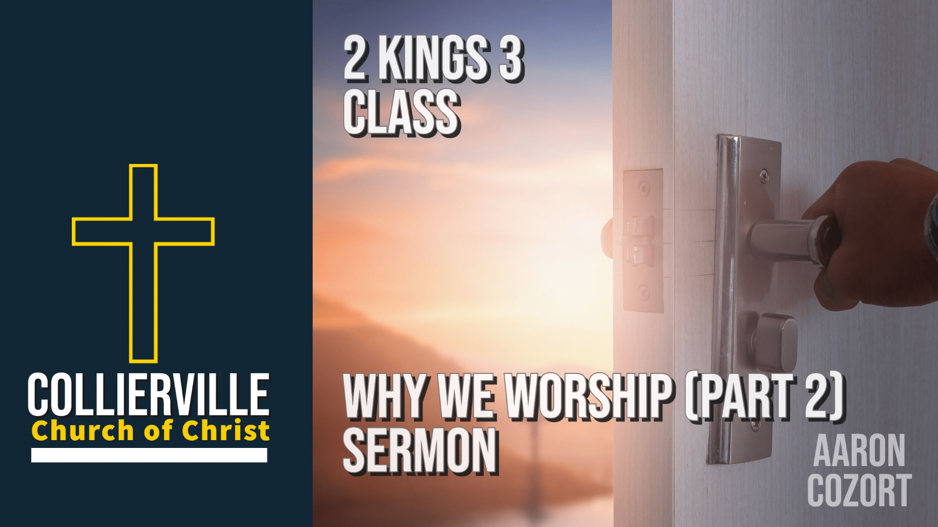 Featured image for “04-02-2023 – Why We Worship (Part 2) – (AM Sermon)”
