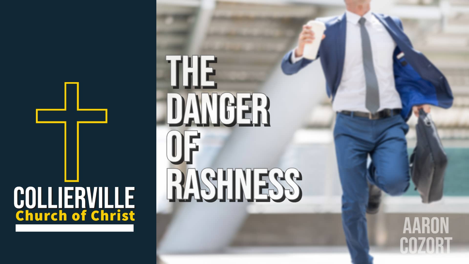 Featured image for “06-04-2023 – The Danger of Rashness – PM Sermon”