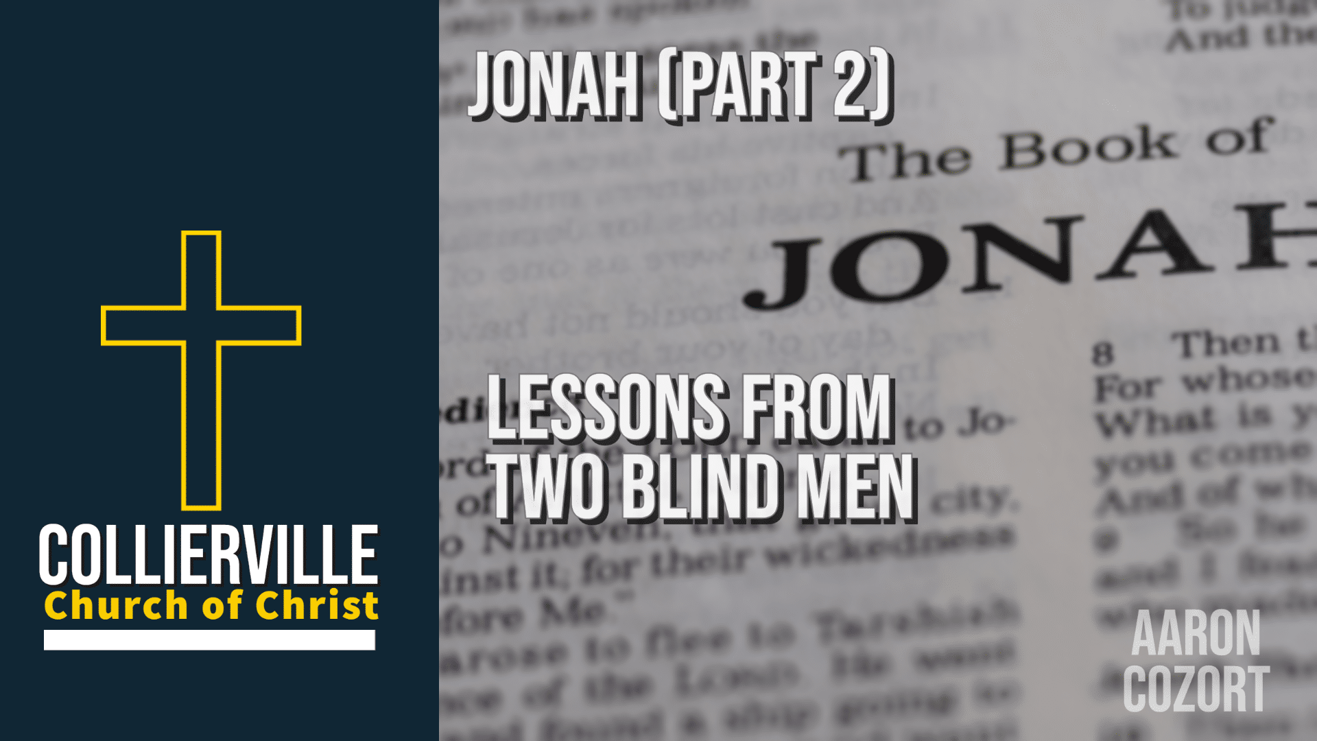 Featured image for “06-11-2023 – Jonah – Part 2 – AM Class”