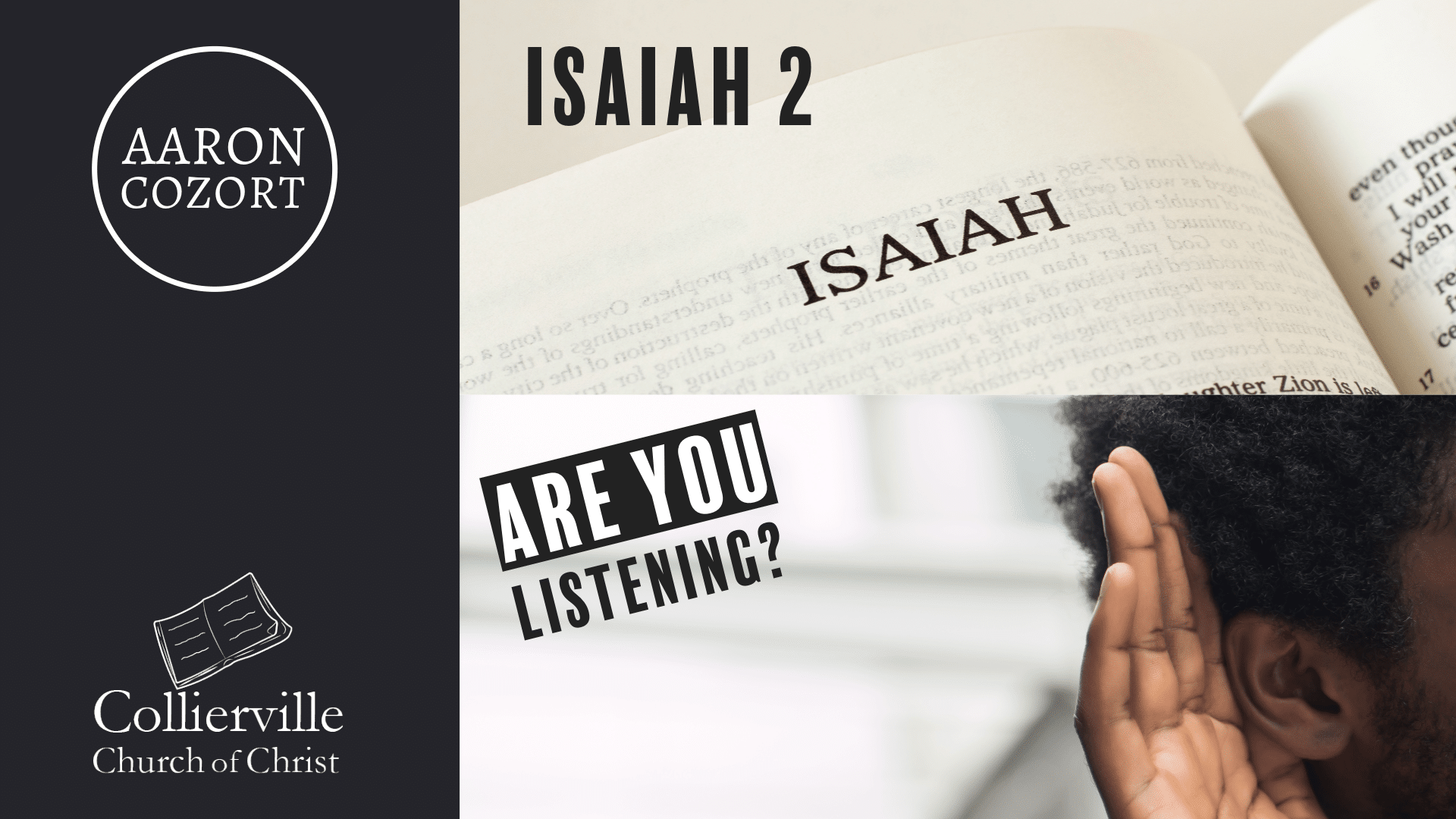 Featured image for “09-17-2023 – Isaiah 2 – AM Class”
