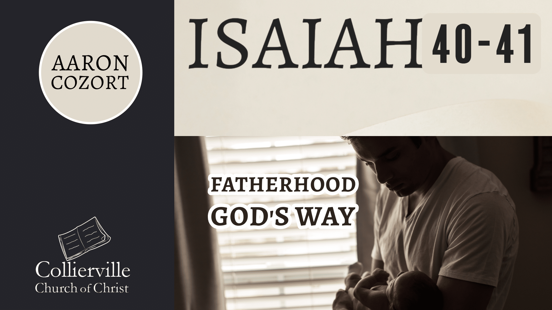Featured image for “12-17-2023 – Isaiah 40 – Part 3 – (AM Class)”