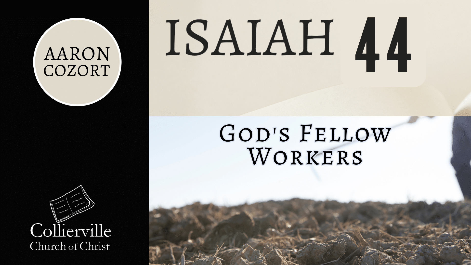 Featured image for “01-07-2024 – God’s Fellow Workers – (AM Sermon)”