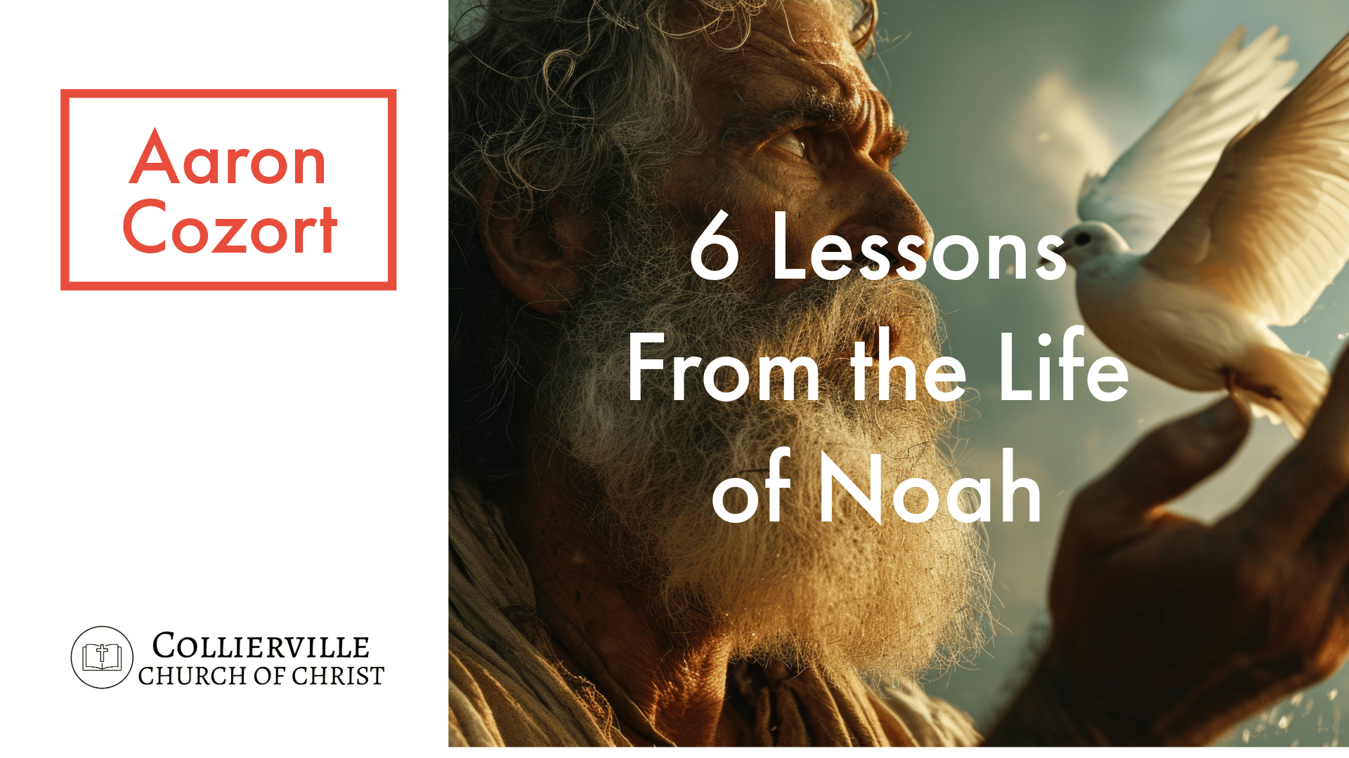 Featured image for “03-10-2024 – 6 Lessons From The Life of Noah – (PM Sermon)”