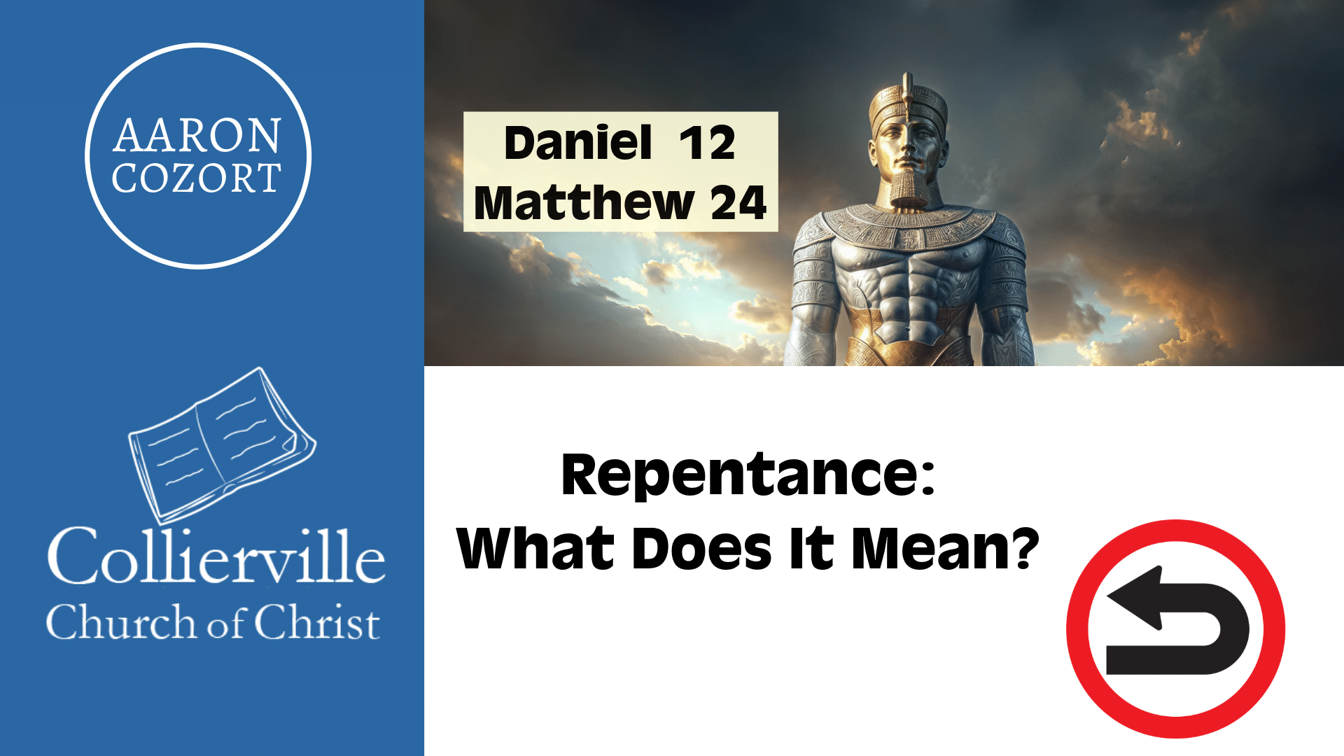 Featured image for “07-21-2024 – Repentance: What Does It Mean? – (AM Sermon)”