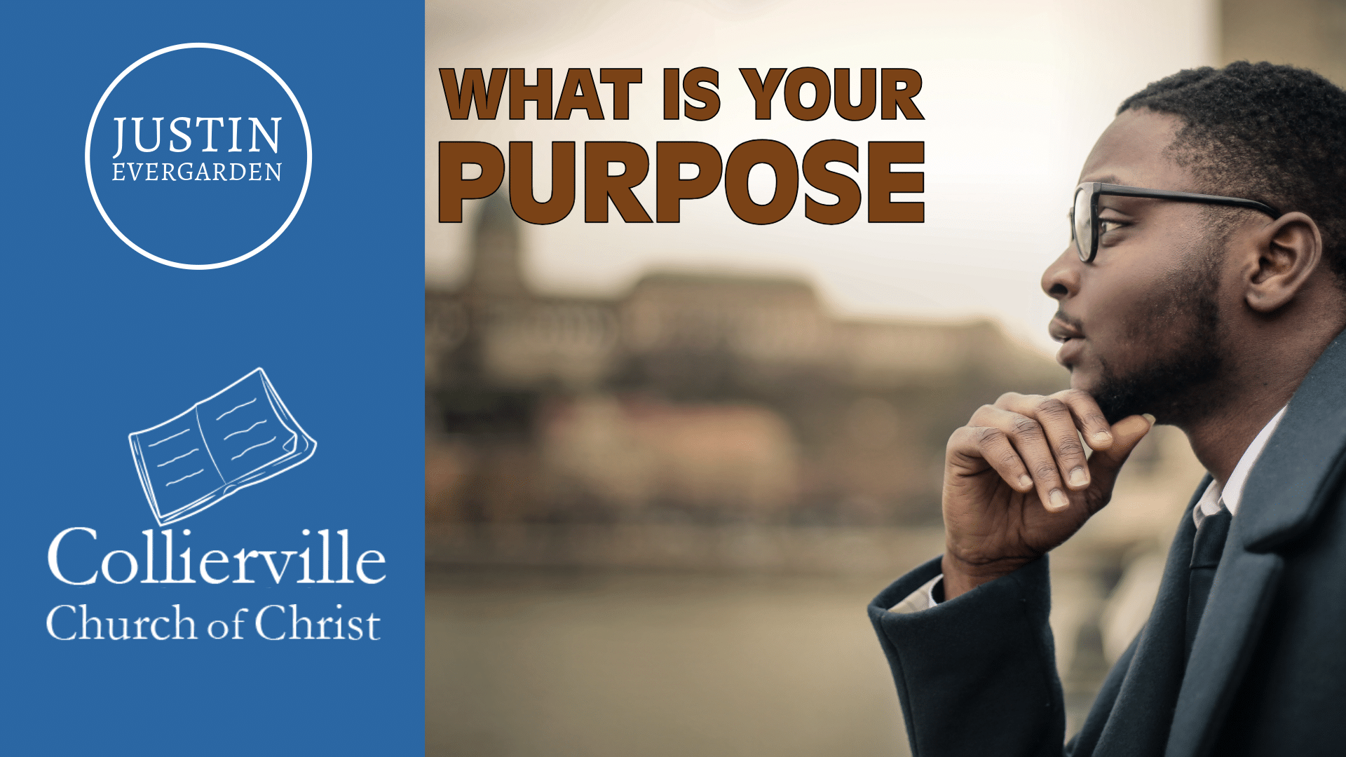 Featured image for “08-25-2024 – What Is Your Purpose? (PM Sermon – Justin Evergarden)”