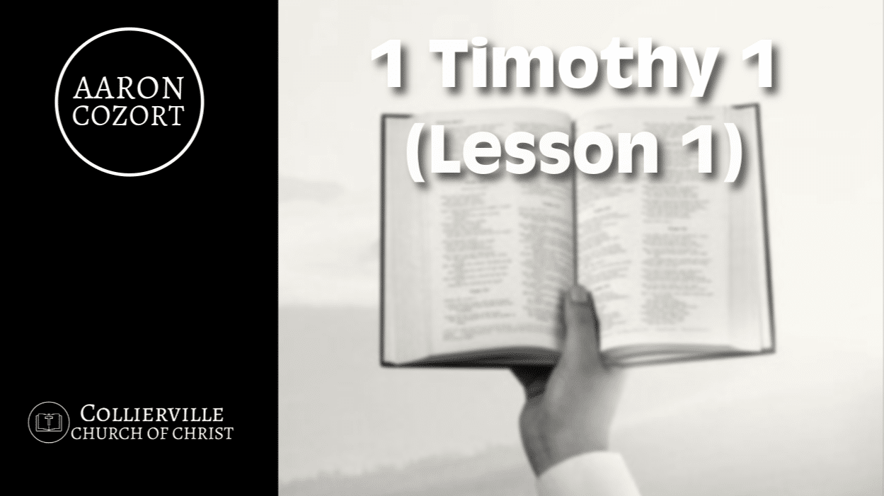 Featured image for “12-18-2024 – 1 Timothy 1 (Lesson 1) – (Wed. Class)”