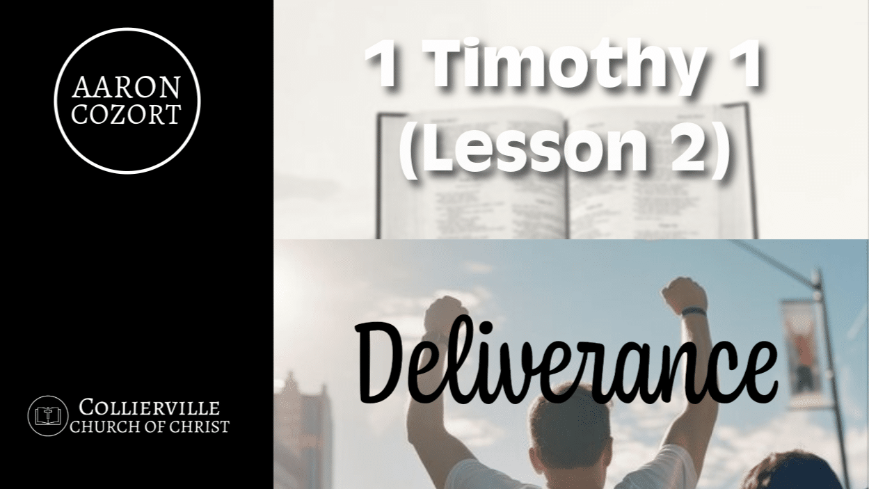 Featured image for “12-22-2024 – Deliverance – (AM Sermon)”